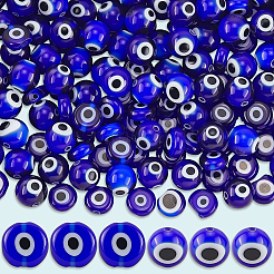 4 нити 2 стиля бусины ручной работы от сглаза лэмпворк нити LAMP-LT0001-14