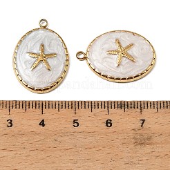 Pendentifs en acier inoxydable 304 émaillés&nbsp;STAS-I371-02G-02