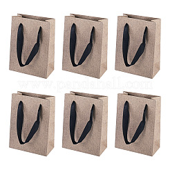 10 borsa regalo in carta con manici in nastro di nylon&nbsp;ABAG-TA0002-31B