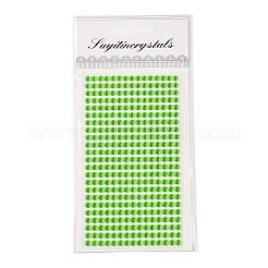 Самоклеящиеся акриловые наклейки со стразами&nbsp;STIC-PW0012-01C