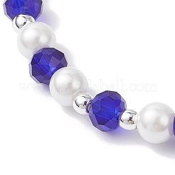 Сплав шарм браслеты BJEW-JB12227