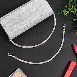 Manici per borsa in lega di cristallo e strass&nbsp;FIND-WH0431-64