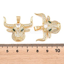 Pendentifs en zircone cubique clair en laiton&nbsp;KK-L275-40G-02