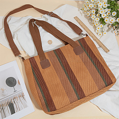 Gestreifte Canvas-Taschen&nbsp;ABAG-CN0001-70A