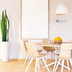 Наклейки-знаки из нержавеющей стали 430 STAS-GF0001-06D