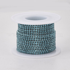 Électrophorèse fer strass strass chaînes&nbsp;CHC-Q009-SS6.5-B05