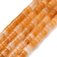 Природный Топаз нефрита бисер нитей G-Z110-A26-2x4mm