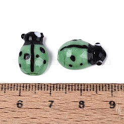 Perles vernissées manuelles&nbsp;LAMP-R004-04-05