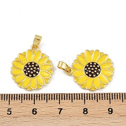 Латунь эмаль подвески&nbsp;KK-F908-11G