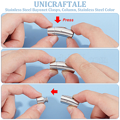 4 шт. штыковые застежки из хирургической нержавеющей стали 316 STAS-UN0059-06