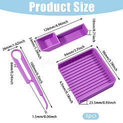 Werkzeugsets für Kunststoff-Schmelzperlen&nbsp;DIY-WH0899-818B