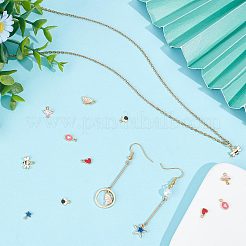 Кулоны с эмалью из латуни FIND-CN0001-26