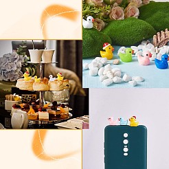 40 шт. 4 стильных светящихся мини-утки JX342A