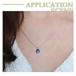 60 шт. подвески из натуральных смешанных камней на тему чакры FIND-HY0001-26