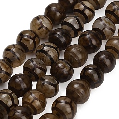 Stile tibetano perline dzi fili&nbsp;GG-CBA4812-B05-10MM