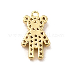 Стойки обшивки латунь микро проложить Циркон подвеску KK-P230-16G