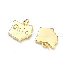 Pendentifs en laiton&nbsp;KK-D229-22H-G