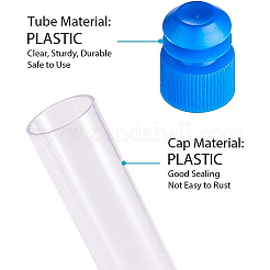 Tubes de perles en plastique&nbsp;CON-BC0005-27A
