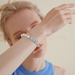 Hobbeasy 310 шт. 8 стильные пластиковые бусины ccb CCB-HY0001-02