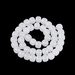Chapelets de perles en verre imitation jade&nbsp;GLAA-Q106-02A-A09