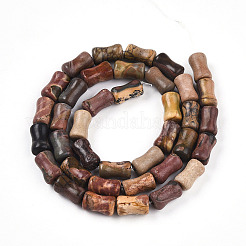 Натуральная полихромная яшма/камень Пикассо/нити бус из яшмы Пикассо G-T140-91