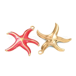 304 Edelstahl-Emaille-Anhänger&nbsp;STAS-H261-01C-G