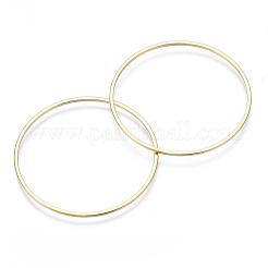 Латунные соединительные колечки&nbsp;KK-S327-06KC-35mm