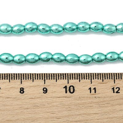 Гальванические нити из синтетических немагнитных гематитовых бусин G-H327-A01-01-1