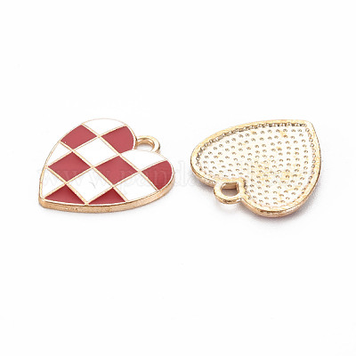 Подвески из эмали и сплава ENAM-S121-176A-RS-1