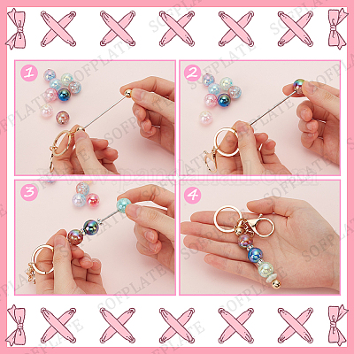 Perline A Stella - 11 Mm - Trasparente Multicolore X50 - Perles & Co - Foto 10