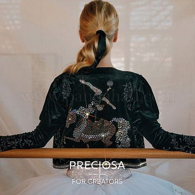 Preciosa® maxima crystal без горячей фиксации плоские камни Y-PRC-NSS6-51000-200-1