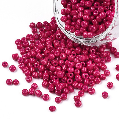 8/0 выпечка краска стеклянные бусины&nbsp;SEED-R051-07B-03-1