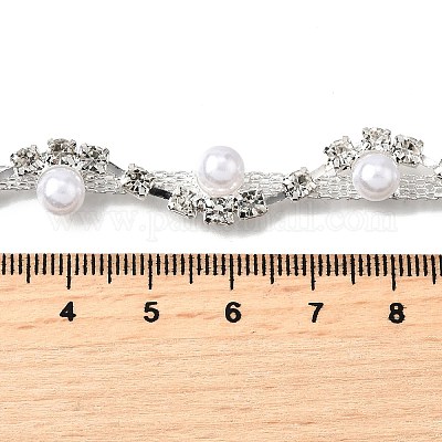 Латунные цепочки из хрустальных страз OCOR-XCP0002-75-1