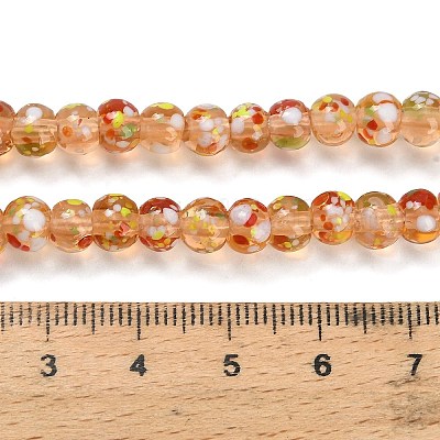 Бусы лэмпворк ручной работы&nbsp;LAMP-H071-01A-05-1