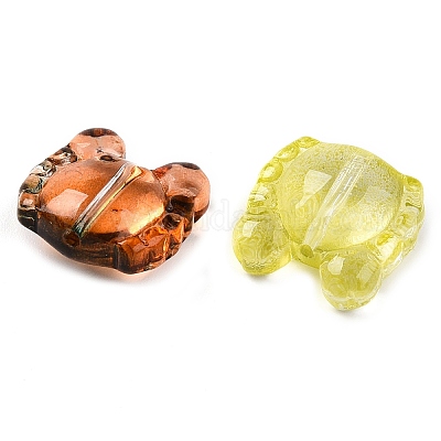 Прозрачные стеклянные бусины GLAA-N001-68-1