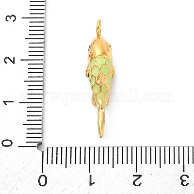 Подвески из нержавеющей стали 304 с эмалью STAS-I331-07G-1