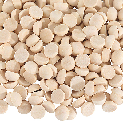 Необработанные кабошоны из натурального дерева WOOD-SP0001-55C-1