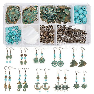 Buy wholesale Ocean DIY Earring-making Kit