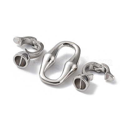 Латунная обшивка стойки с застежками X-KK-Q797-05P-1