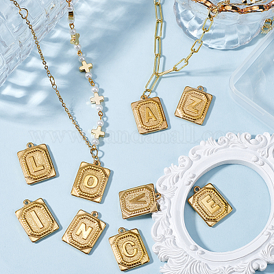 26 шт. 26 стиля ионного покрытия (IP) 304 подвески из нержавеющей стали STAS-SC0009-53-1