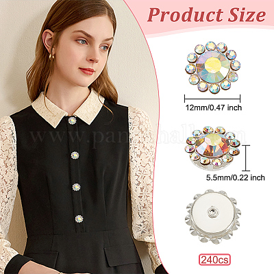 Стеклянные стразы кабошоны FIND-OC0002-33B-1