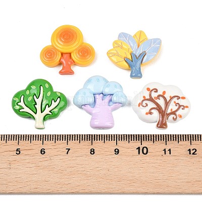 Undurchsichtigen Cabochons&nbsp;RESI-G125-03-1