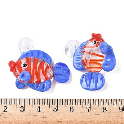 Подвески лэмпворк ручной работы LAMP-N024-34C-01A-1