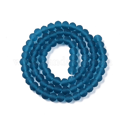 Прозрачные стеклянные бусины&nbsp;LS-EGLA-A044-T6mm-MD27-1