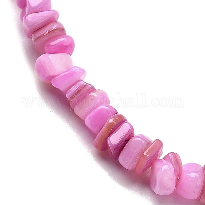 Бусины из натуральных пресноводных ракушек SHEL-B003-01F-1