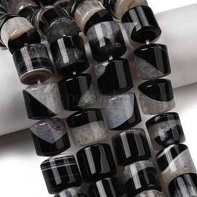 Природный агат бисер нитей&nbsp;G-F820-P01-01J-1