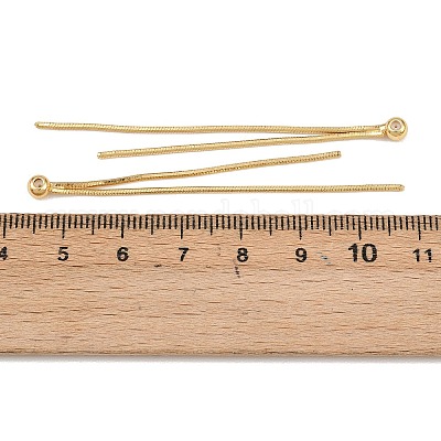 Messing Ohrringmuttern&nbsp;KK-H536-05G-1
