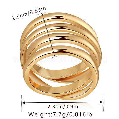 Кольца латуни пальца&nbsp;FS-WG16E06-01-1