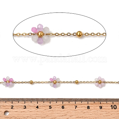 Цепи из нержавеющей стали 304 с цветочным узором CHS-H113-01G-04-1