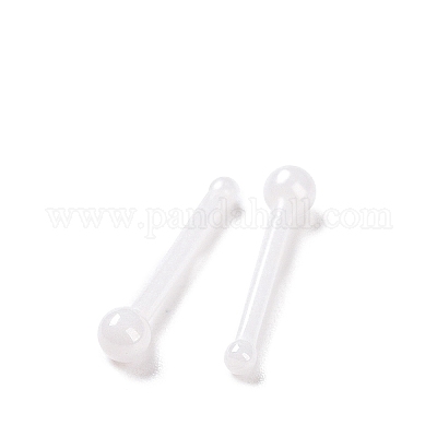 Гипоаллергенные биокерамические циркониевые керамические круглые кольца для носа и носа AJEW-Z014-04D-1